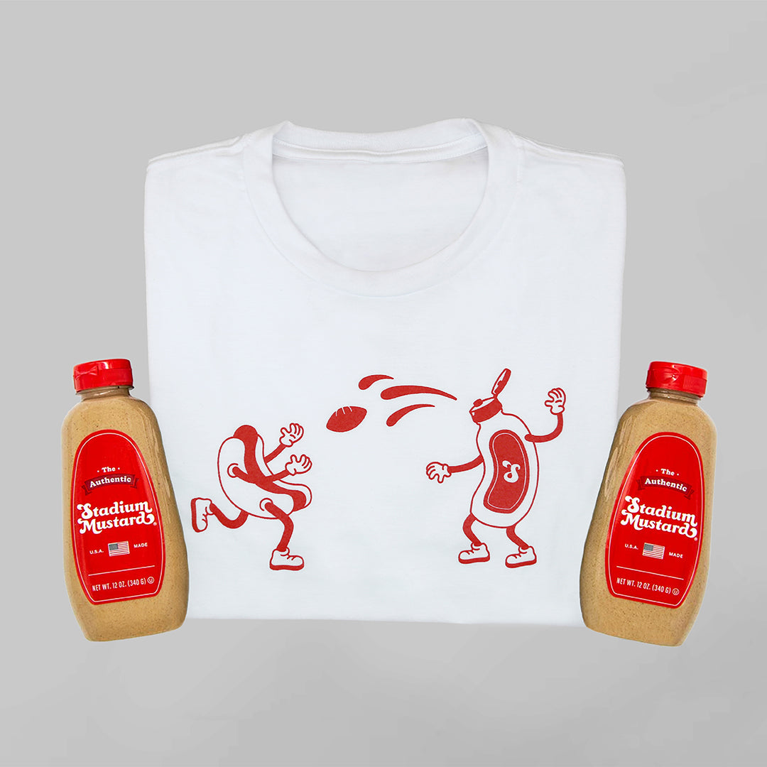 Stadium Mustard Gift Box | Mustard + T-Shirt Bundle