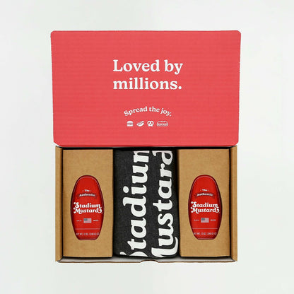 Stadium Mustard T-Shirt Gift Box