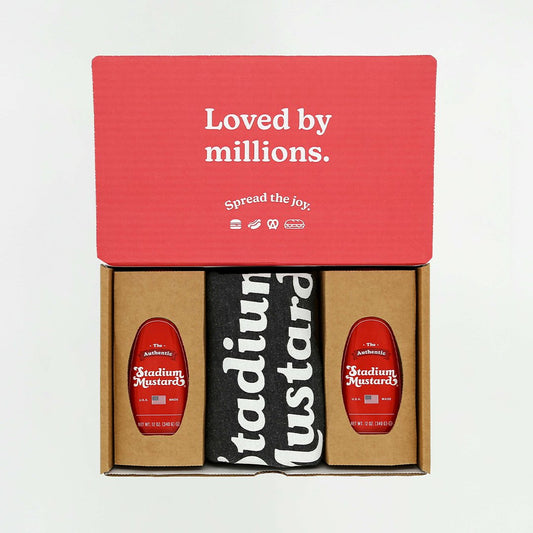 Stadium Mustard T-Shirt Gift Box