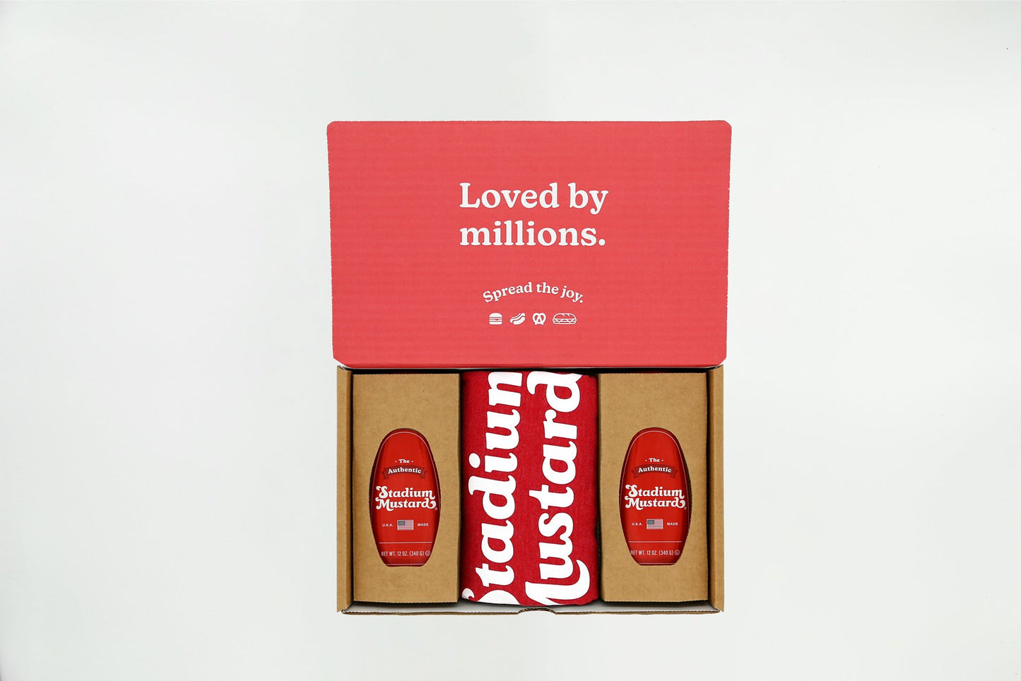 Stadium Mustard T-Shirt Gift Box